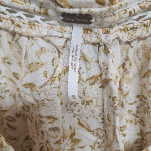 Free people boho top size M - Picture 3 of 8